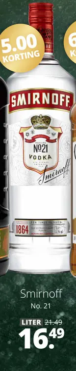Aanbieding: Smirnoff No. 21