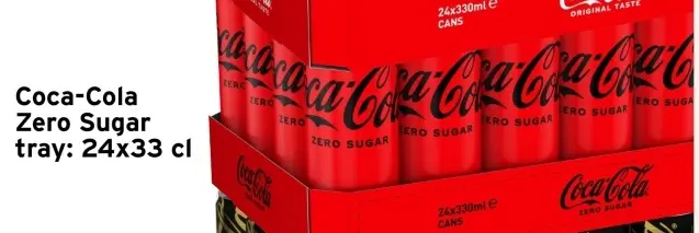Aanbieding: Coca-Cola Zero Sugar