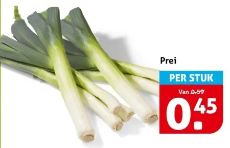Aanbieding: Prei
