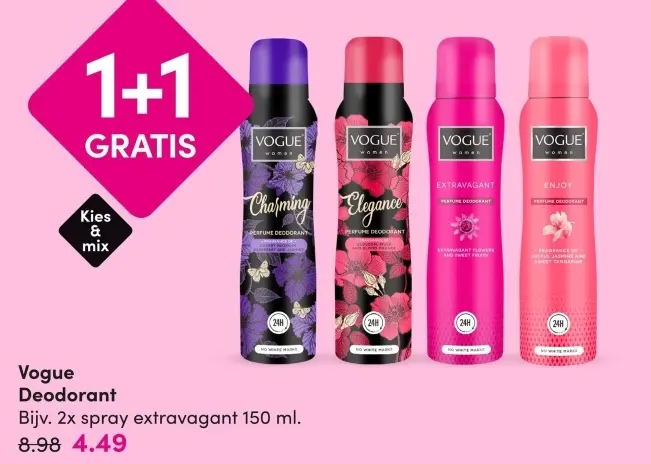 Aanbieding: Vogue Deodorant