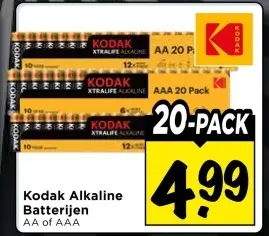 Aanbieding: Alkaline Batterijen