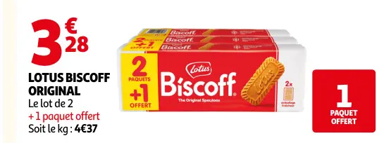 Offre: Biscoff original