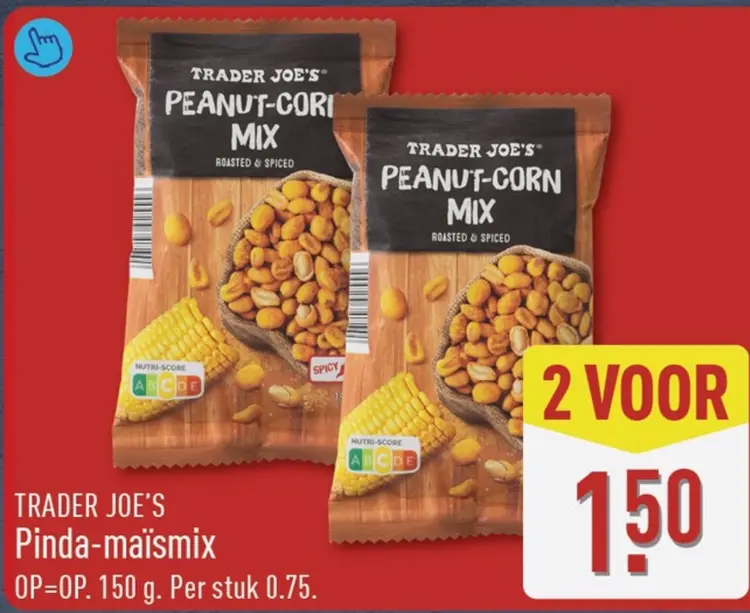 Aanbieding: Pinda-maïsmix