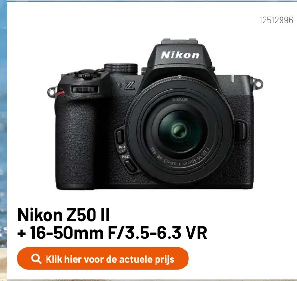 Aanbieding: Nikon Z50 II