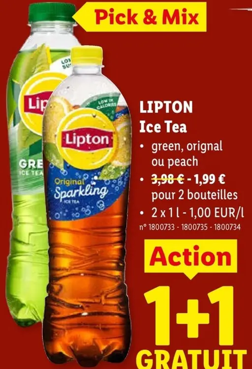 Offre: Ice Tea