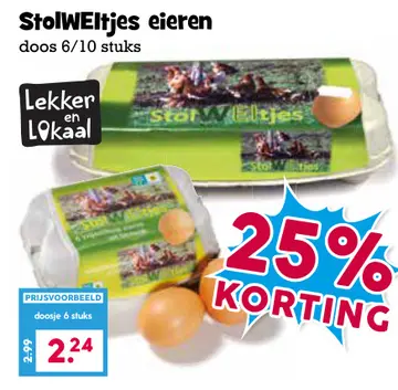Aanbieding: StolWEltjes eieren