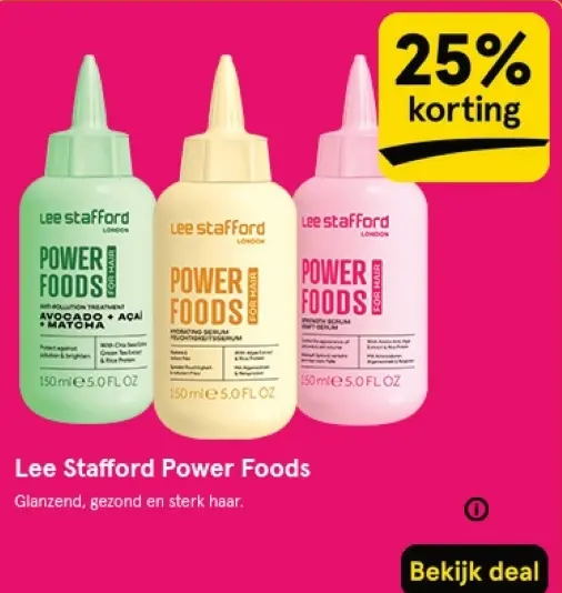 Aanbieding: Lee Stafford Power Foods