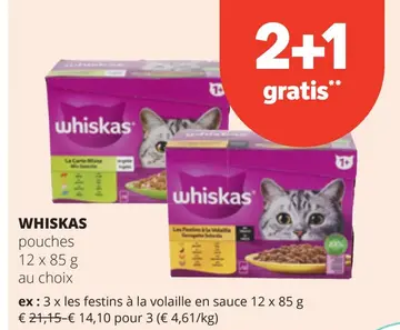 Offre: WHISKAS pouches