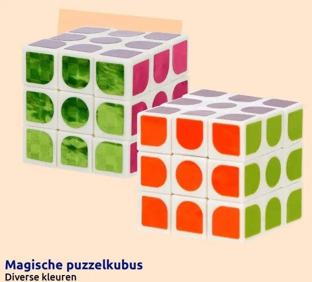 Aanbieding: Magische puzzelkubus