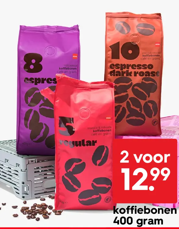 Aanbieding: koffiebonen