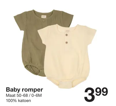 Promotie: Baby romper