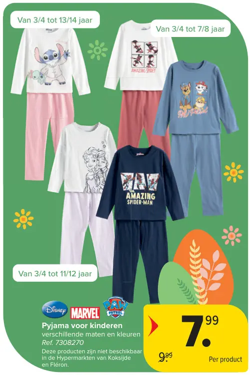 Promotie: Pyjama voor kinderen