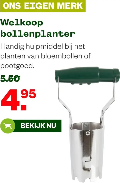 Aanbieding: Bollenplanter