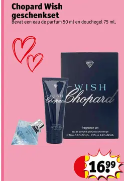 Aanbieding: Chopard Wish geschenkset