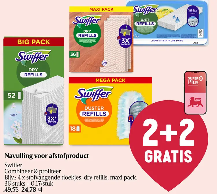 Promotie: Navulling voor afstofproduct