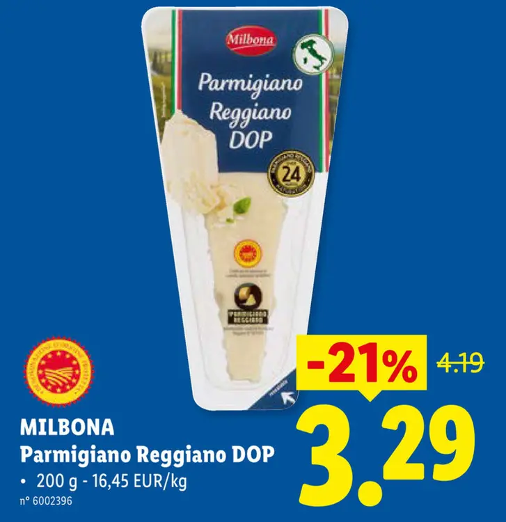 Offre: Parmigiano Reggiano DOP