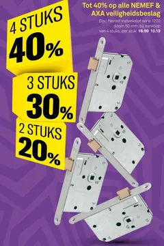 Aanbieding: NEMEF & AXA veiligheidsbeslag