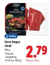 Aanbieding: Ierse Angus steak