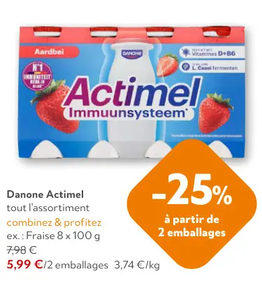 Offre: Actimel