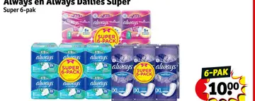 Aanbieding: Always en Always Dailies Super