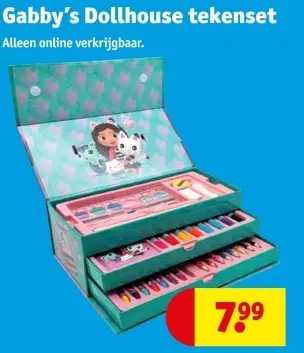Aanbieding: Gabby's Dollhouse tekenset