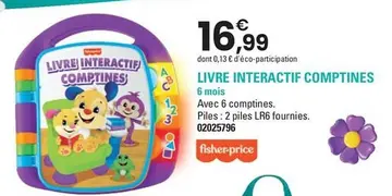 Offre: LIVRE INTERACTIF COMPTINES