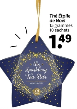 Offre: Thé Étoile de Noël