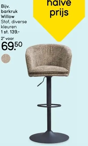 Aanbieding: Barkruk Willow