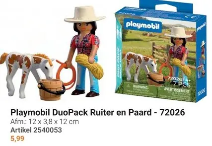 Aanbieding: DuoPack Ruiter en Paard - 72026