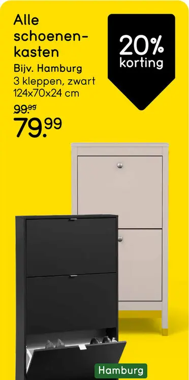 Aanbieding: Schoenenkasten