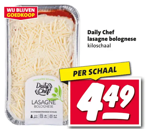Aanbieding: Lasagne bolognese