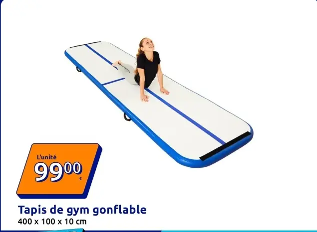 Offre: Tapis de gym gonflable