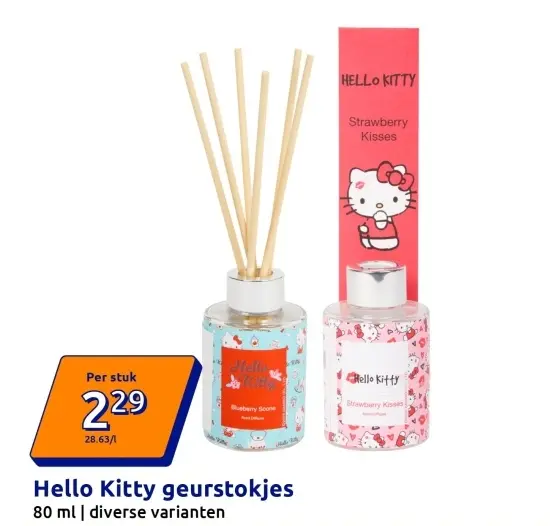 Promotie: Hello Kitty geurstokjes