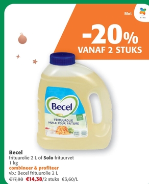 Aanbieding: Becel frituurolie