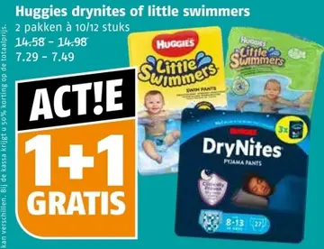 Aanbieding: Huggies drynites of little swimmers