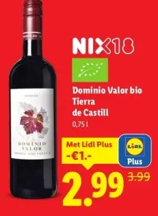 Aanbieding: Dominio Valor bio Tierra de Castill