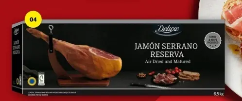 Offre: Jamón serrano reserva
