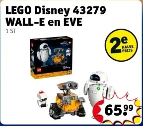 Promotie: LEGO Disney WALL-E en EVE