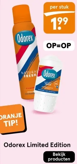 Aanbieding: Odorex Limited Edition