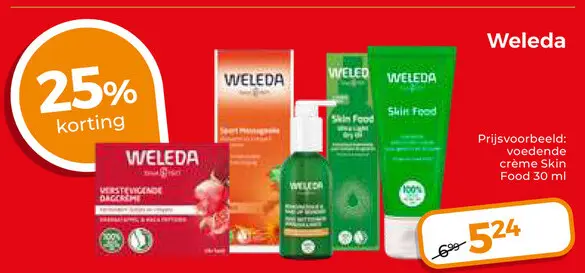 Aanbieding: voedende crème Skin Food