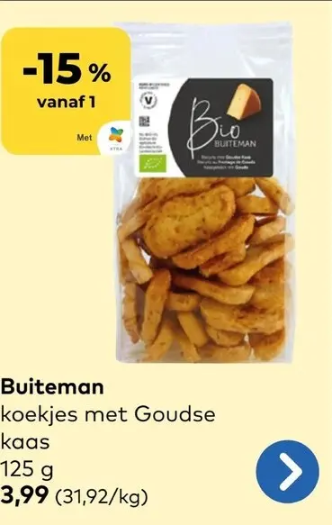 Promotie: Koekjes met Goudse kaas
