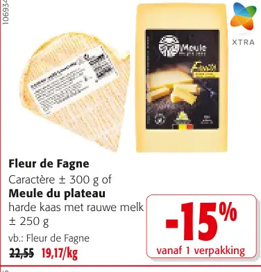 Promotie: Fleur de Fagne of Meule du plateau