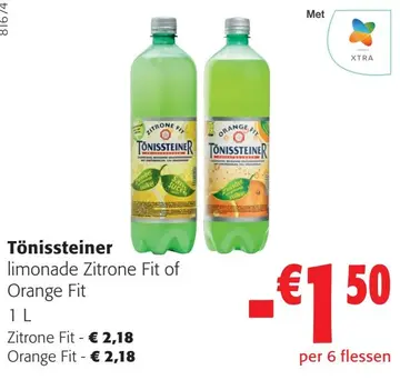Aanbieding: Limonade Zitrone Fit of Orange Fit