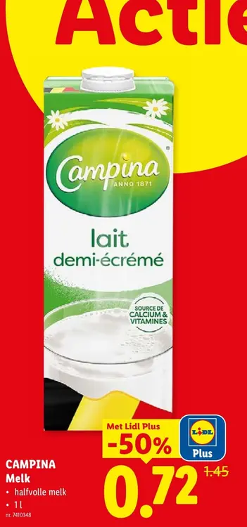 Promotie: Melk