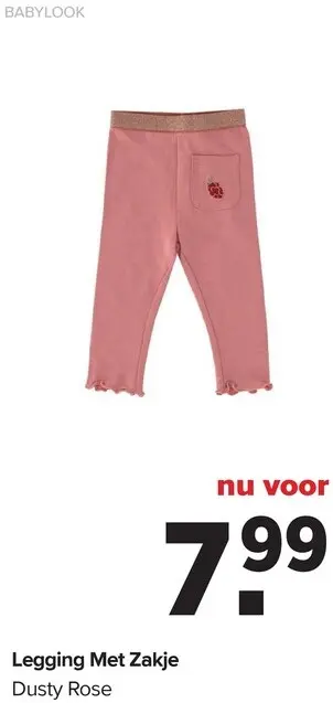 Aanbieding: Legging Met Zakje