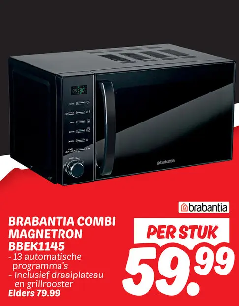 Brabantia combi magnetron bbek1145