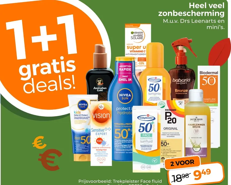 Aanbieding: Zonbescherming