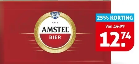 Aanbieding: Amstel Bier