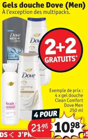 Offre: Gels douche