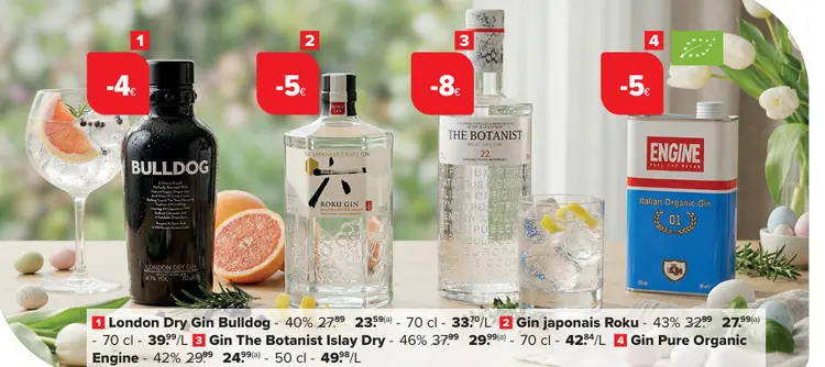 Offre: London Dry Gin Bulldog